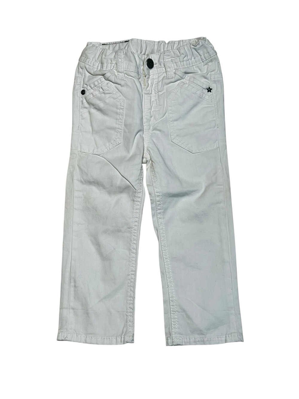 Mexx White baby’s 18-24M Casual Flat Front Chino Pants